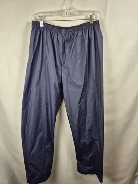 Red Ledge Men's Navy Elastic Waterproof Hiking Pants Size L